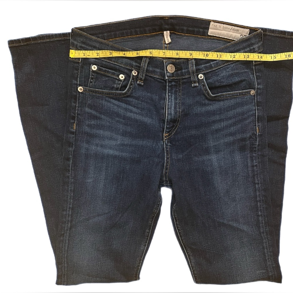Rag & Bone High Rise Skinny Jeans - Picture 2 of 6